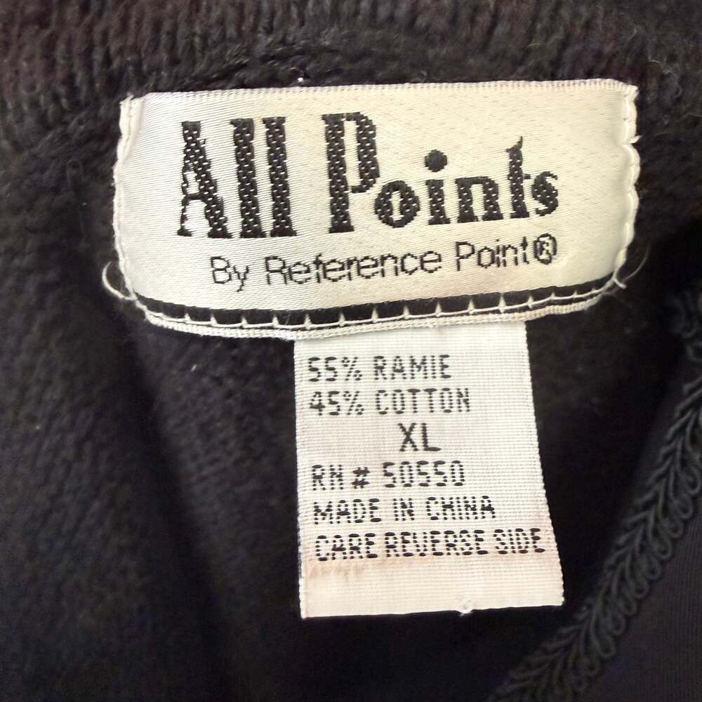 All Points Reference Point Black Off-Shoulder Met… - image 2